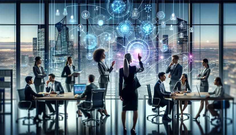 Transformation digitale par l'intelligence artificielle : Stratégies et bénéfices pour les entreprises